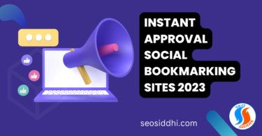 Instant Approval Social Bookmarking Sites 2023